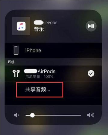 桂平苹果14音频维修点分享iPhone14音频共享设置方法 